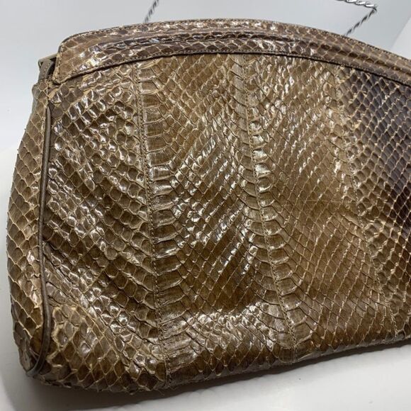 Vintage Venetto Snakeskin Clutch - Picture 7 of 9